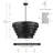 Idylwood 5 - Light Dimmable Tiered Chandelier-1433669776