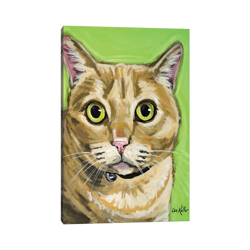 Tabby Wrigley 1 Piece Wrapped Canvas Painting, 66.04 cm H x 45.72 cm W x 1.91 cm D