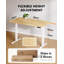 Large Electric Height Adjustable Standing Desk, Rectangular Writing Desk For Home Office-110950018-110950020