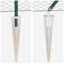 Vidaxl Fence With Posts PVC-Coated Steel-116798247-116798248
