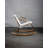 Solido Rocking Chair with Teak Wood Arms-2025096386-2025096385
