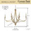 Lustre 6 lumières Shoreview