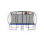 Outdoor Trampoline with Comprehensive Safety Features and Durable Construction
