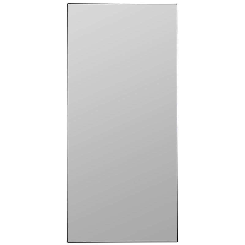 Dainton Rectangle Metal Mirror, Black