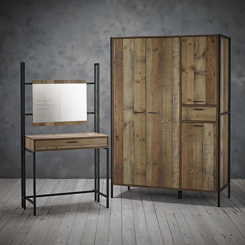 Terrence Dressing Table with Mirror