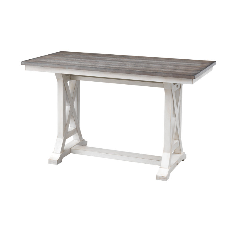 Table de salle à manger Amiee-Lee, Ivoire ivoire, H 36 po x l 60 po x P 30 po