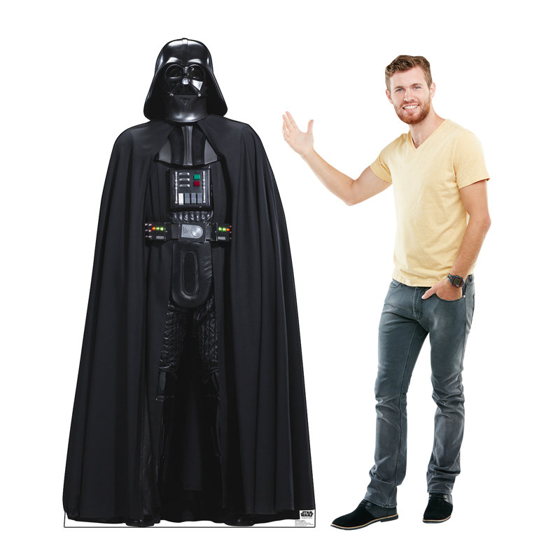 Darth Vader Life-Size Black Cardboard Standup