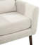 Chaise d'appoint moderne rembourrée de mousse et rembourrée de mousse Chaise de lecture confortable