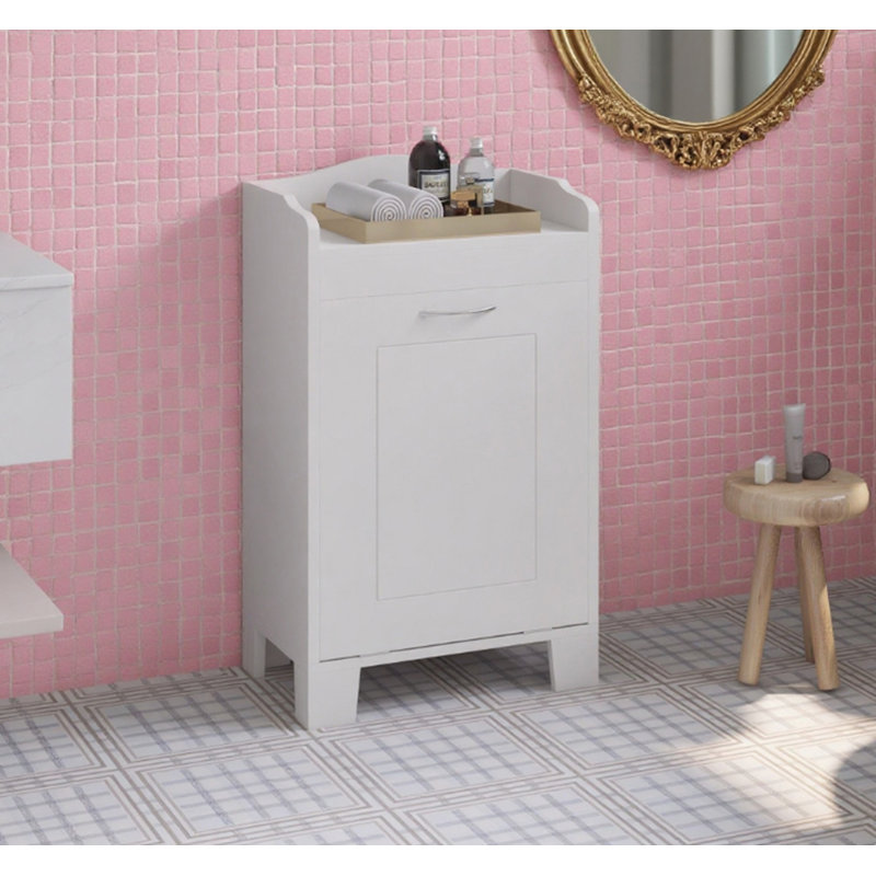 Laundry Hamper, Free Standing Home Organizer Hamper, Bathroom Storage Cabinet