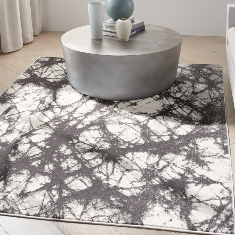 Abstract Indoor Rug, Rectangle 7'10" x 9'10"
