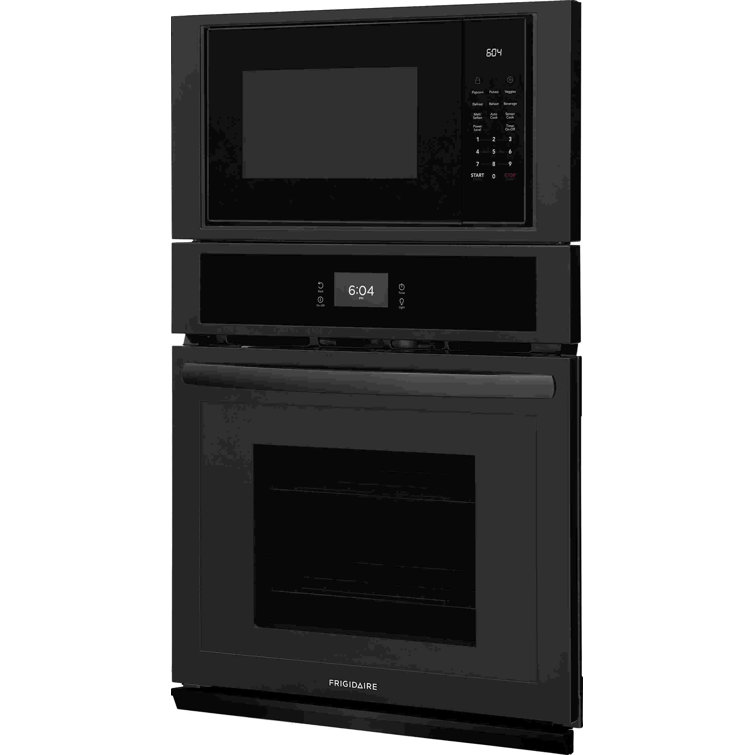 Frigidaire Gallery 27 Microwave Combination Wall Oven with Convection in  Black Stainless Steel