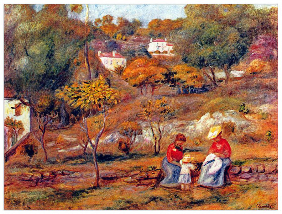 Pierre-Auguste Renoir - Wrapped Canvas Painting