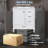 30" Manufactured Wood Bathroom Vanity With Ceramic Sink, Soft Close Doors, 4 Drawers-2005296864