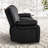 Nickki 73.2" W Faux Leather Reclining Loveseat-101140034