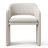 19" Seat Height Upholstered Waterproof Dining Armchair-357556152