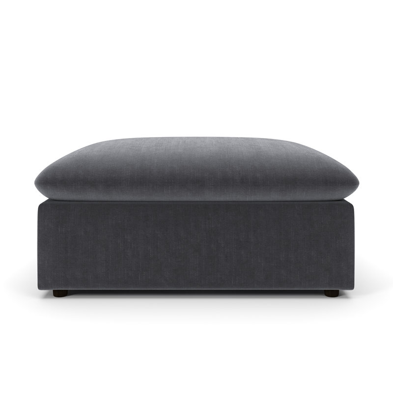 Remy 41" Ottoman, Andrew Slate
