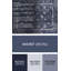 Tapis bleu marine / blanc Sharen-1290058273