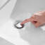 Drain escamotable de lavabo de salle de bain avec trop-plein-81308630