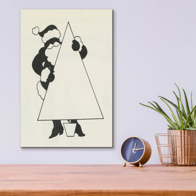«Christmas Tree 2» par Tis the Season, art mural en verre The Holiday Aisle®