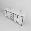 Ensemble de meuble-lavabo double avec comptoir en quartz et robinet