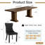 Ensemble de table de salle à manger extensible 63 "à 94,5" avec chaises rembourrées, table de salle à manger extensible rustique et ensemble de chaises pour bureau personnel-2140212902-2140213080