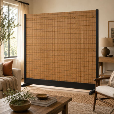 Mount Washington 75" W x 76" H Single Panel Room Divider