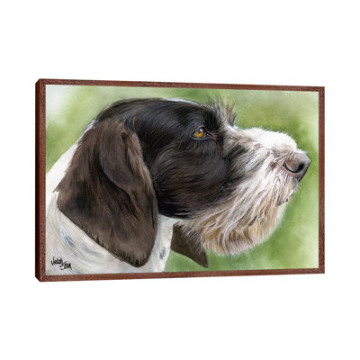 GWP - German Wirehaired Pointer 1 Piece Painting on Canvas