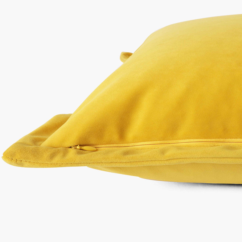 Ensemble de housse de coussin 3 pièces, Jaune