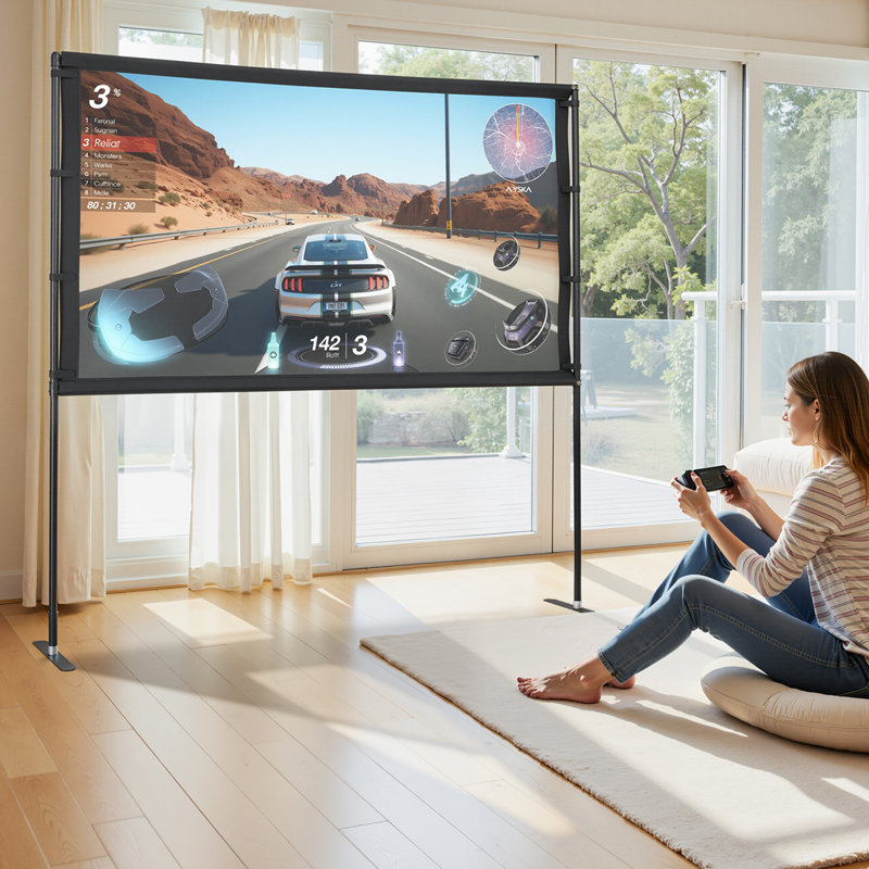 VEVOR Outdoor Portable Projector Screen Projector Screen
