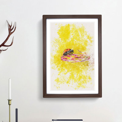 Ladybird - Picture Frame Painting Print