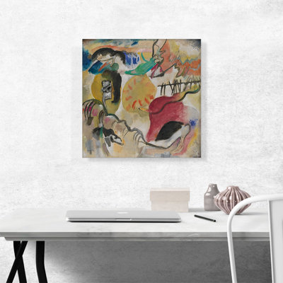 " Improvisation 27 Garden of Love II 1912 " by Wassily Kandinsky Oil Print