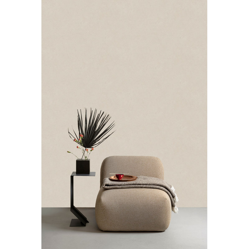 Papier peint texturé non tissé et non collé Trail Dust Beige