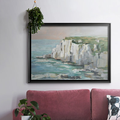 White Sea Cliff II, reproduction d'art sur toile