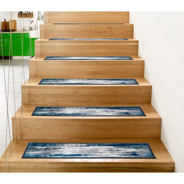 Canora Grey Non-Slip Black Stair Treads, Wayfair