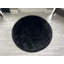 Tapis noir en simili peau de mouton tissé à la machine Mar Vista-1620968905