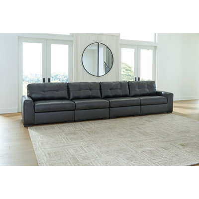 Brindley Pier Fog 4-Piece Sectional