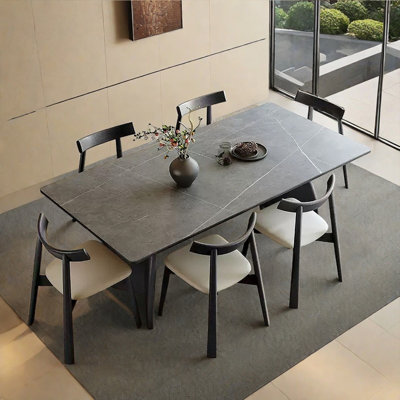 Light luxury simple home French vintage rock table