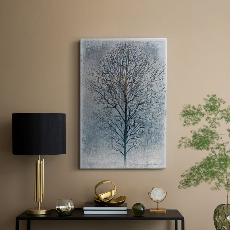 Arbre d'argent - Cavas enveloppés de galerie, H 27 po x l 18 po