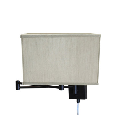 Pelham Plug-in Swing Arm Sconce