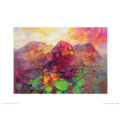 Glencoe Harmonics 1 Piece Painting