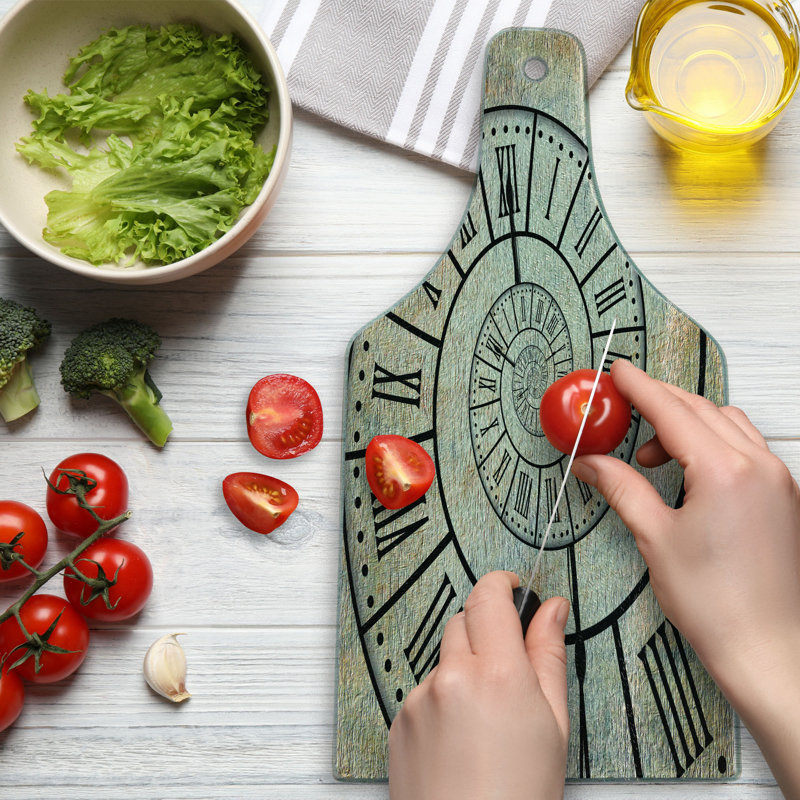 Planche à découper en verre trempé Ambesonne