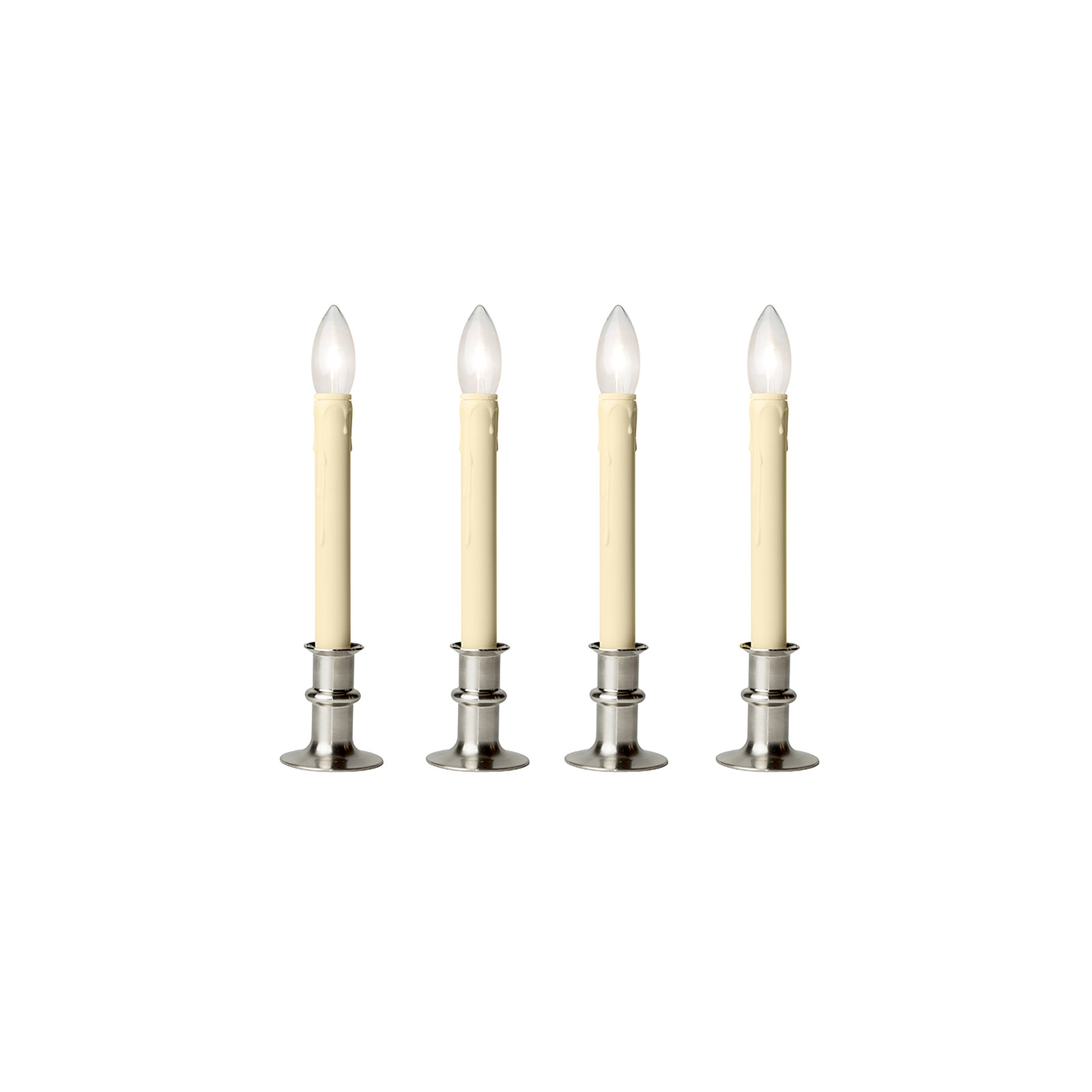LED Holiday Lighting, Brushed Nickel