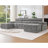 Boneless 134" W Modular U-Shaped Compression Sectional Sofa-278847347