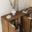Buffet 55,1 "cannelé, crédence avec tablettes réglables-790580730-798343123