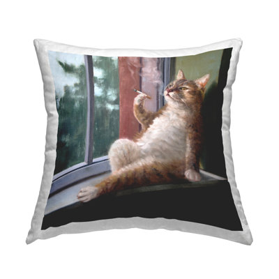Housse et insert de coussin décoratif en polyester par Lucia Heffernan