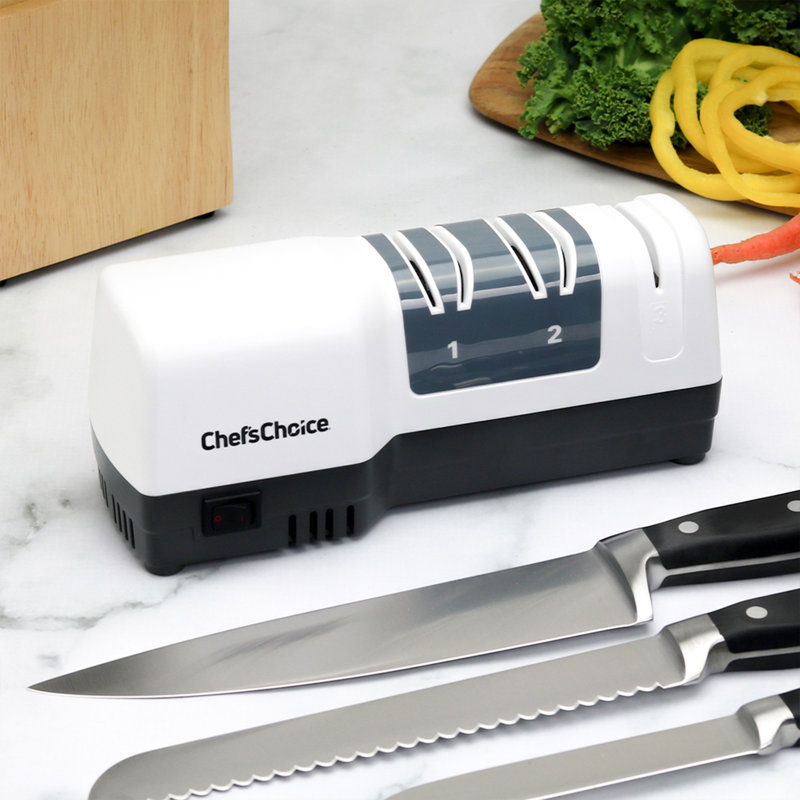 Model 250 Hybrid® Sharpener - 3-Stage 20° Trizor, White