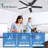52 Inch Ceiling Fans with Lights and Remote-372651681