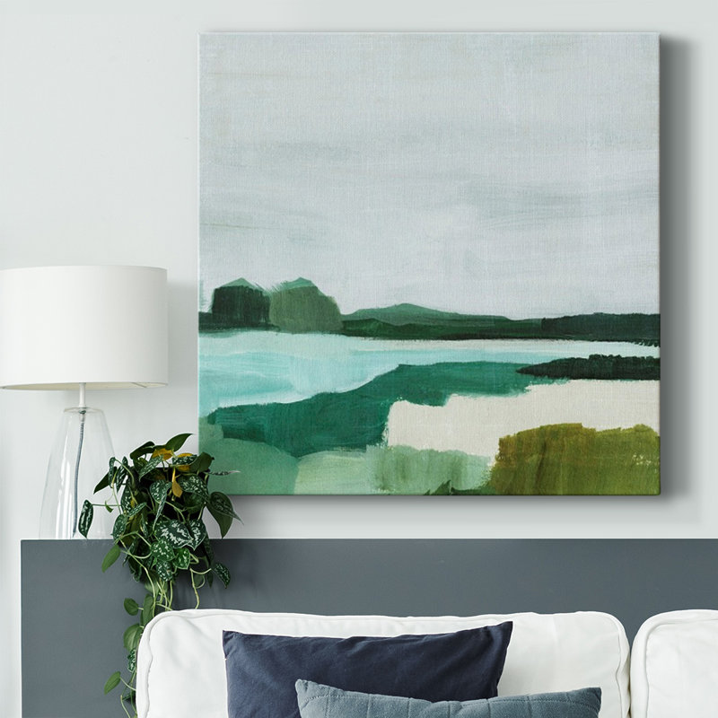 «Secret Beach IV» sur toile, H 40 po x l 40 po x P 1,5 po