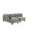 Tissu gris