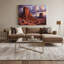Art mural sur toile USA State Utah Brown-533425682